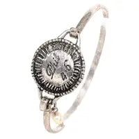 PHIL 4:6 ACCENT BANGLE BRACELET
